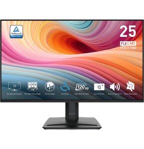 Monitor MSI Pro MP251 E2 24.5" 1920x1080px IPS 120Hz 1 ms [MPRT]