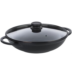 Patelnia wok KELA KE-15174 Atura 32 cm Czarny