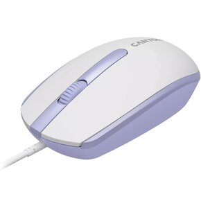 Mysz CANYON M-10 Biało-lawendowy