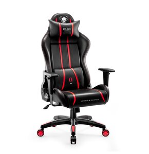 Fotel DIABLO CHAIRS X-One 2.0 Small Czarno-czerwony