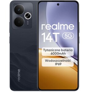 Smartfon REALME 14T 5G 8/256GB 6.67" 120Hz Czarny