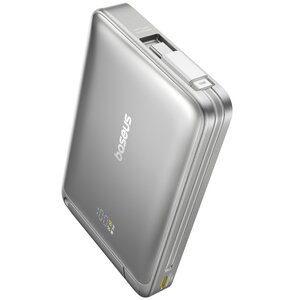 Powerbank indukcyjny BASEUS Nomos Qi2 10000 mAh 45W Szary