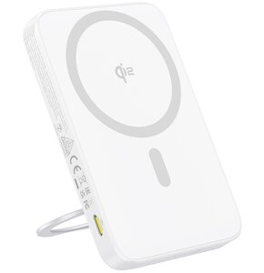 Powerbank indukcyjny BASEUS PicoGo Qi2 5000 mAh 20W Biały