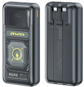 Powerbank AWEI P99K 20000 mAh 22.5W Czarny