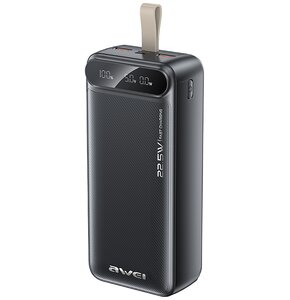 Powerbank AWEI PA-12 30000 mAh 22.5W Czarny