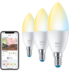Inteligentna żarówka LED WIZ 929002448733 4.9W E14 Wi-Fi Bluetooth (3 szt.)