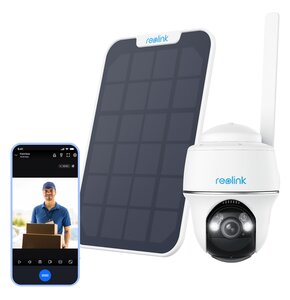 Kamera REOLINK Go Series G430 Zewnętrzna, 4G LTE, USB-C, P2P + Panel Solarny