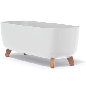 Doniczka PROSPERPLAST Gracia Case DGCL600-S449 19.5L Biały