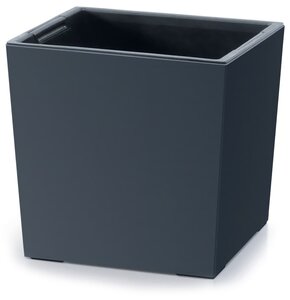 Donica PROSPERPLAST Urbi Square Low (29.5 x 29.5 x 29 cm) Antracytowy