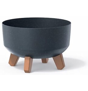 Doniczka PROSPERPLAST Gracia Low Eco Wood DGRL240LW-S433W 3.8L Antracytowy