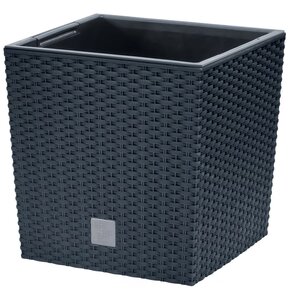 Donica PROSPERPLAST Rato Rattan 64L Antracytowy