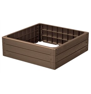 Rabata ogrodowa PROSPERPLAST Base Woody Rustykalna cegła