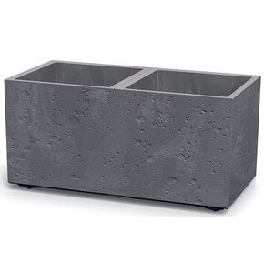 Donica PROSPERPLAST Sierra Square Beton Effect DSI800E Marengo