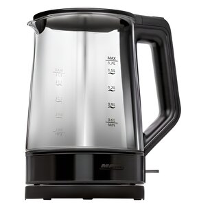 Czajnik bezprzewodowy MPM MCZ-125  Inox+szkło