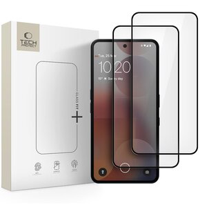 Szkło hartowane TECH-PROTECT Glass Fit+ do Nothing Phone 3A/3A Pro Czarny (2 szt.)