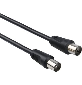 Kabel antenowy gniazdo - wtyk TECHNISAT 1.5 m Czarny