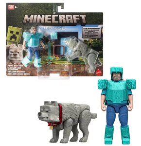 Zestaw figurek MINECRAFT Man's Best Wolf JFR71