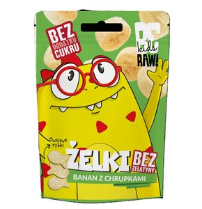 Żelki BERAW Banan z chrupkami (35 g)