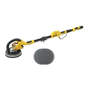 Szlifierka do gipsu STANLEY SFMEE500S + Siatka ścierna STANLEY STA39297 (5 szt.)