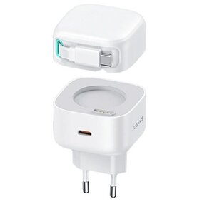 Ładowarka sieciowa USAMS US-CC202 35W Gan Fast Charging Biały
