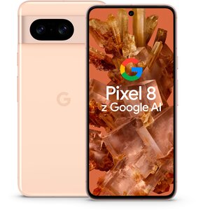 Smartfon GOOGLE Pixel 8 5G 8/256GB 6.2" 120Hz Pudrowy róż