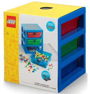 Regał na LEGO z szufladkami Niebieski 40950002