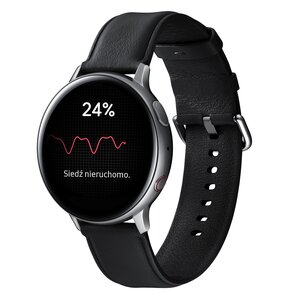 Smartwatch SAMSUNG Galaxy Watch Active 2 SM-R825N 44mm LTE Stal Nierdzewna Srebrny