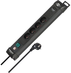 Listwa BRENNENSTUHL Premium-Line 4GN (3 m) Czarny