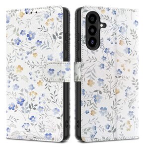 Etui TECH-PROTECT Wallet do Samsung Galaxy A26 5G Kwiaty