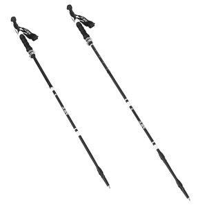 Kijki trekkingowe NILS TK8603 (38.5 - 135 cm) Czarny