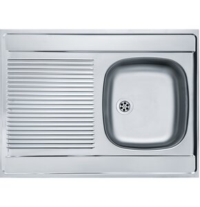 Zlewozmywak jednokomorowy z ociekaczem FRANKE Daria DSL 711-80 103.0205.563 Len 60x80