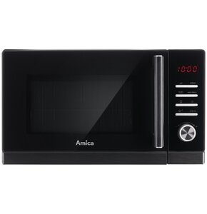 Kuchenka mikrofalowa AMICA AMMF23E1GFB 1250W beztalerzowa pojemność 23L FullFlat Czarny