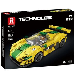 Klocki plastikowe REOBRIX Technologie Supersamochód P1 GTR 677