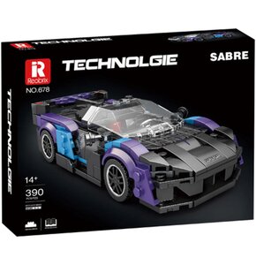 Klocki plastikowe REOBRIX Technologie Supersamochód Sabre 678