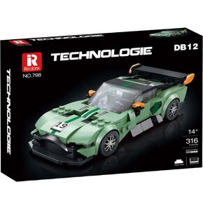 Klocki plastikowe REOBRIX Technologie Samochód wyścigowy DB12 798