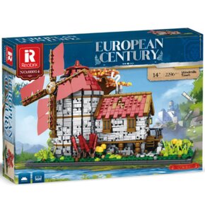 Klocki plastikowe REOBRIX European Century Średniowieczny wiatrak 66014