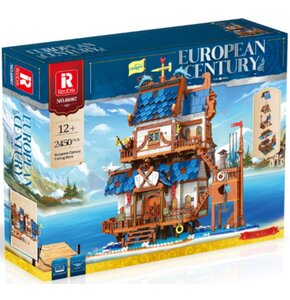 Klocki plastikowe REOBRIX European Century Dom rybaka 66007
