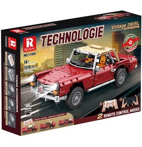 Klocki plastikowe REOBRIX Technologie Klasyczne auto Vintage 280SL Zdalne sterowanie 11005-D