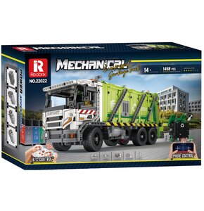 Klocki plastikowe REOBRIX Mechanical Śmieciarka Zdalnie sterowana 22022