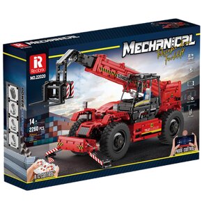 Klocki plastikowe REOBRIX Mechanical Wózek widłowy Zdalnie sterowany 22020