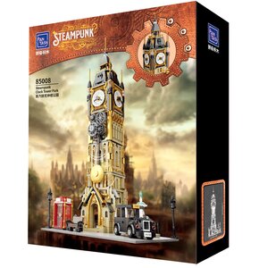 Klocki plastikowe PANTASY Steampunk Wieża Zegarowa Big Ben 85008