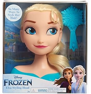 Lalka JUST PLAY Disney Frozen Głowa do stylizacji Elsa 87491