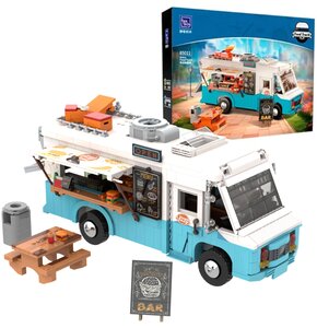 Klocki plastikowe PANTASY Retro Food Truck 85011