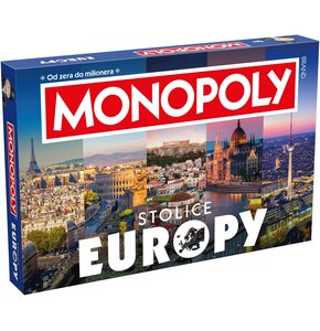 Gra planszowa WINNING MOVES Monopoly Stolice Europy WM04921-POL-6