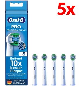 Oryginalna końcówka szczoteczki ORAL-B Pro Precision Clean (5 szt.) (Precyzyjne czyszczenie)
