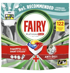Kapsułki do zmywarki FAIRY Platinum All in One Lemon - 122 szt.