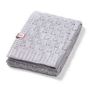 Kocyk BABYONO 1479/02 Szary