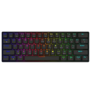 Klawiatura SAVIO Blackout X2 Outemu Peach Silent Czarny