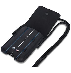 Torebka BMW Phone Pouch Blue Stripes Czarny