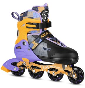 Łyżworolki NILS EXTREME Twist NA13810 (rozmiar 35-38) Żółty